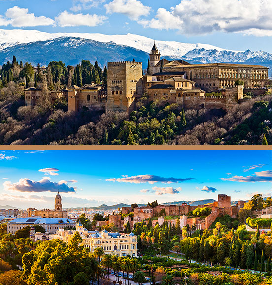 Alhambra Regular desde Málaga